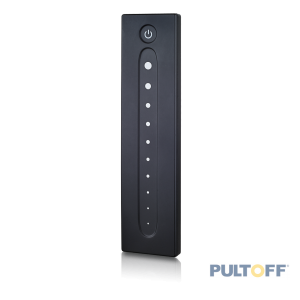 SR-2828 RF een zone met muur holder zwart, Sunricher