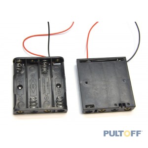 AAA x4 voor 6V 53,5x50x12,2mm