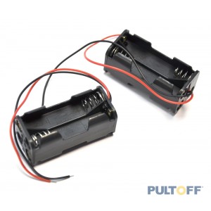 AAA x4 voor 6V 53x24,2x24mm 2 rij
