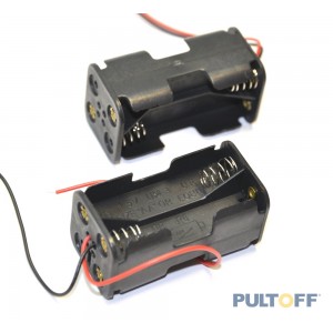 AA x4 voor 6V 57x30,5x28,5mm 2 rij