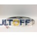 5050 warm witte, 60 leds/m, IP20,  10mm 12V, 2pin