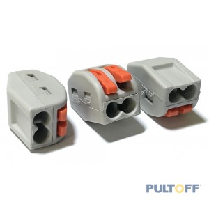 2pin connector WANGO 250V 0,75-2,5A