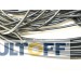 24AWG 1pin Zwart, 200 C, Silicon 1m #269