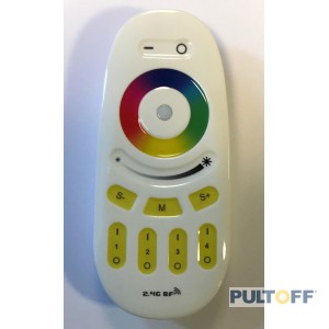 RGB, RF; 2.4GHz, 4-Zone Mi-Light, 3V(2xAAA)