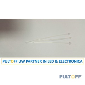 3X100MM WITTE, NYLON CABLE TIES