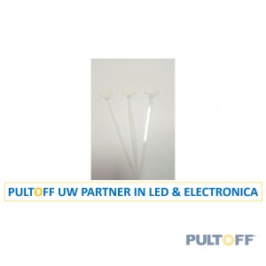 4X200MM WITTE, NYLON CABLE TIES ART: 373