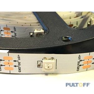WS2812B, RGB 5050 I.C. 30 leds/m 5V, 3pin