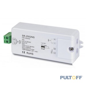 SR-2502NS, 12-36V input, uit 350mA, 1zone, Sunricher
