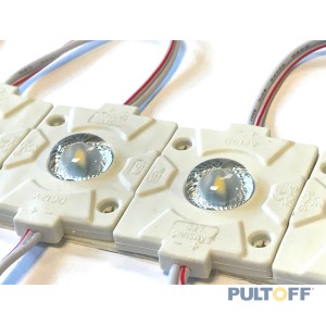 Led Module 3030 CW 12V 0,09mA 20st=2,5A Led Module 3030 CW 12V 0,09mA 20st=2,5A