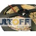 2835 warm witte,  bredte 5mm, 60 leds/m,  12V