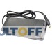 24V 6,25A plastic casing met snoer, jack 5.5x2.1mm DC aansluiting