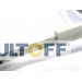 voor 8mm led strip, melk matte kluer, siliconen, 1meter