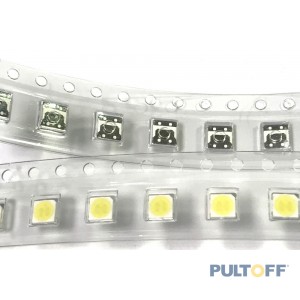 3535 CW 6V 2W  12000-15000K 120-130Lm  700mA voor led TV